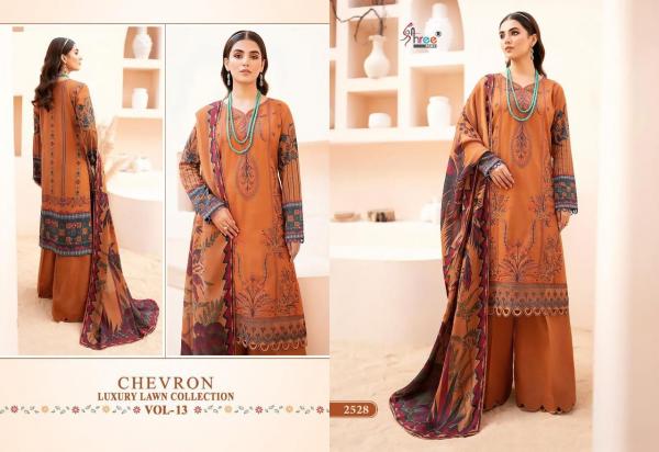 Shree Chevron Luxury Lawn Collection Vol 13 Designer Pakistani Suit 